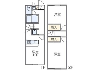 黒崎駅前駅 徒歩24分 1階の物件間取画像